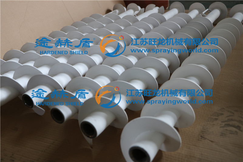 輸送螺旋軸陶瓷涂層噴涂、氧化鋁噴涂、氧化鋯噴涂